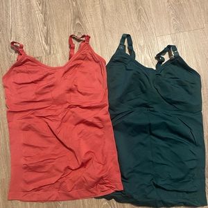 Nursing lot: two tanks and one shirt